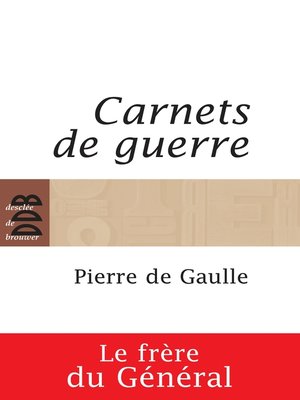 cover image of Carnets de guerre (1939-1945)